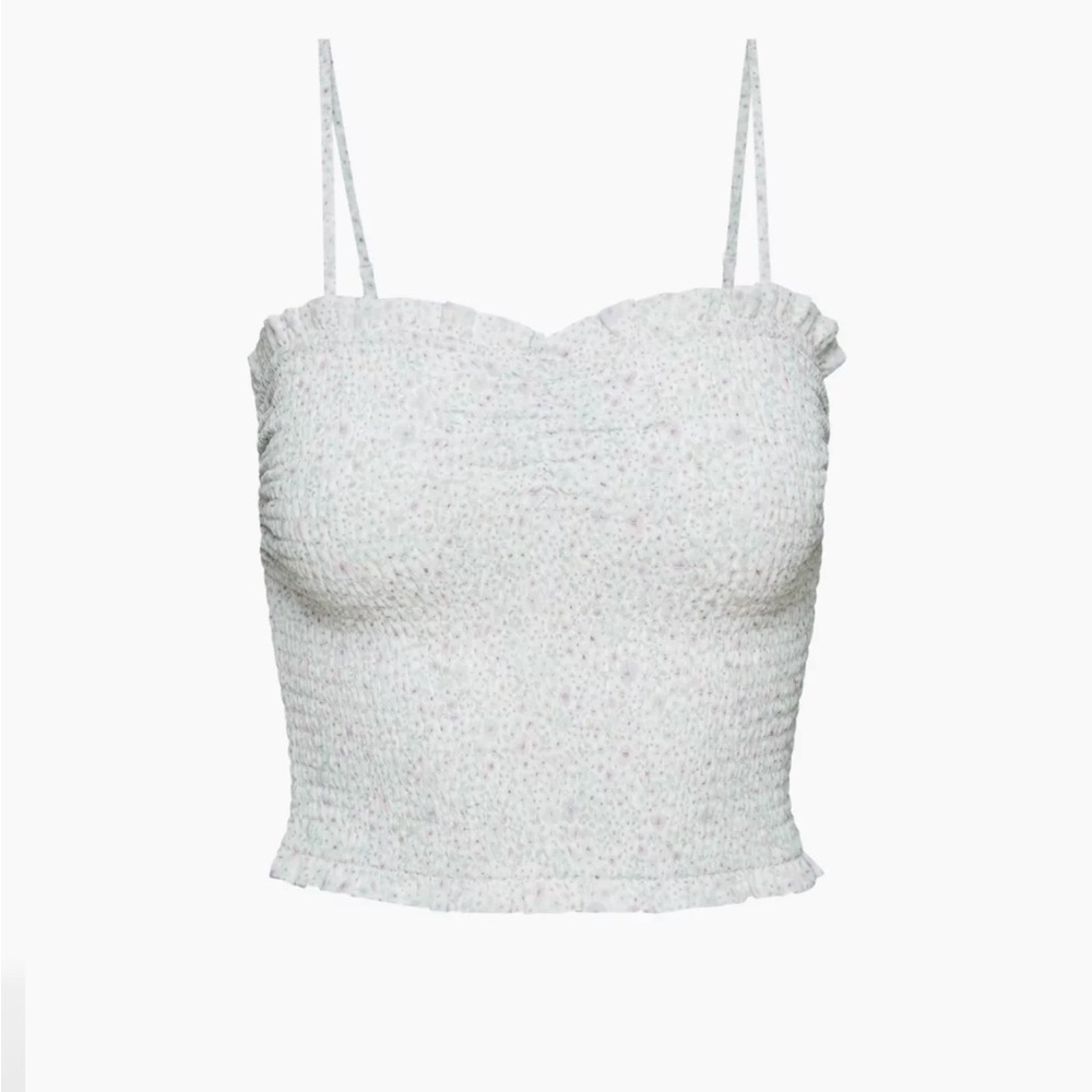 NWT Aritzia Wilfred woodland floral tank